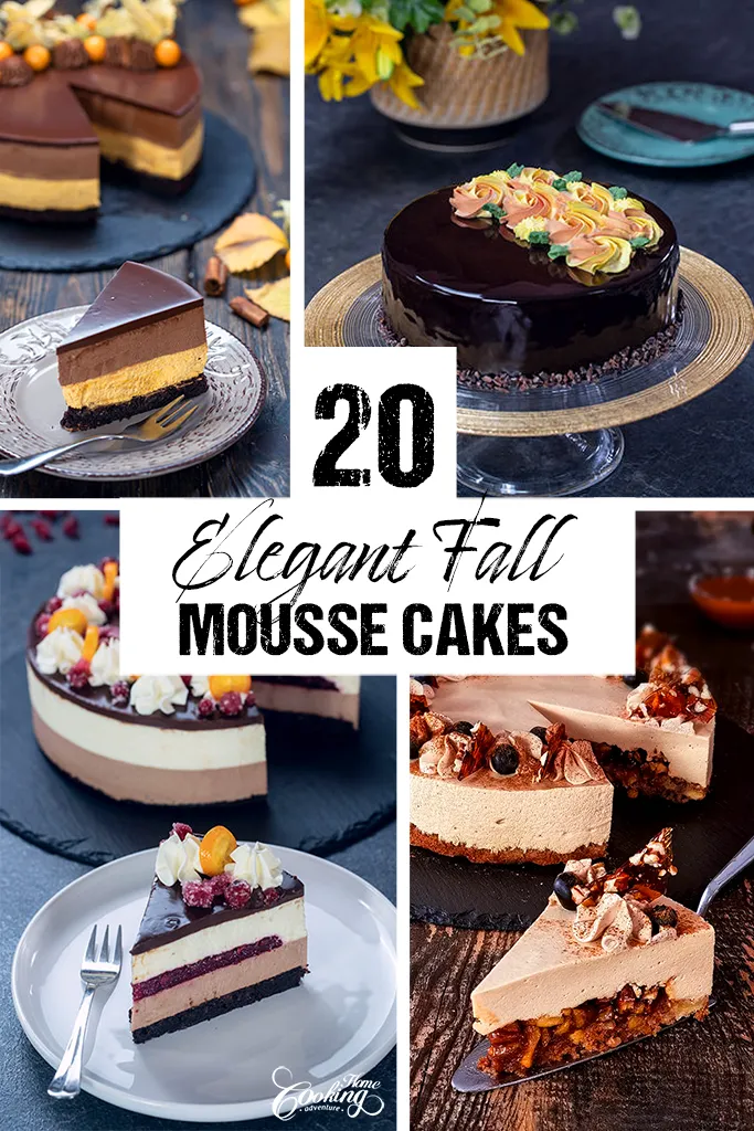 20 Elegant Autumn Mousse Cakes That Will Impress All Your Guests 20 Elegant Autumn Mousse Cakes That Will Impress All Your