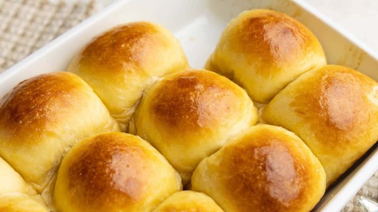 Brioche roll with lots of butter
