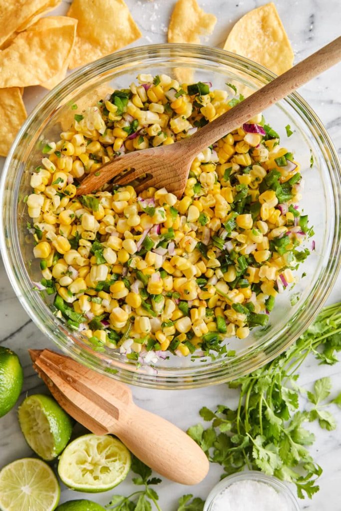 Corn salsa